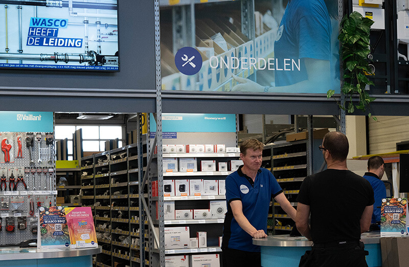 Onderdelen op voorraad